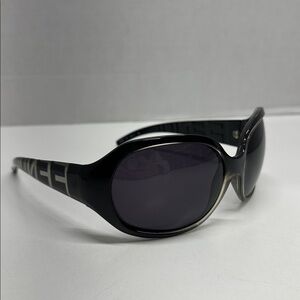 Fendi Sunglasses Oversized Glasses Circles Round Vintage Y2K Black FS 351